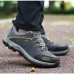 Men's Leather Waterproof Outdoor Shoes Hiking Jungle Running Camping Non-Slip Sneakers