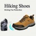 Men's Leather Waterproof Outdoor Shoes Hiking Jungle Running Camping Non-Slip Sneakers