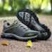 Men's Leather Waterproof Outdoor Shoes Hiking Jungle Running Camping Non-Slip Sneakers