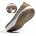 Mesh Rocker Sole Shoes Health Shoes Slip On Athletic Casual Round Toe Sport