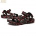 HEMU Men Sandals Breathable Shock Absorption Non-slip Massage Outdoor Leisure Beach Sandals Slipper