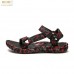 HEMU Men Sandals Breathable Shock Absorption Non-slip Massage Outdoor Leisure Beach Sandals Slipper