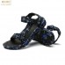 HEMU Men Sandals Breathable Shock Absorption Non-slip Massage Outdoor Leisure Beach Sandals Slipper