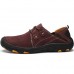Leather Men's Soft Sneakers Waterproof Casual Work Walking Fishing Shoes