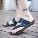 Summer Men Large Size Two Wear Clip Toe Leather Sport Beach Casual Shoes Sandals