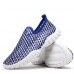 Mens Driving Slip on Loafers Running  Summer Breathable Mesh Casual Shoes