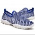 Mens Driving Slip on Loafers Running  Summer Breathable Mesh Casual Shoes