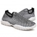 Mens Driving Slip on Loafers Running  Summer Breathable Mesh Casual Shoes