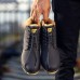 Men's Winter Keep Warm Snow Boots Hiking Camping Jungle Shoes Waterproof Windproof Fuzzy Shoes
