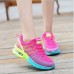 AU Women Casual Breathable Mesh Shoes Sport Running Lace up Air Cushion Trainer Sneakers