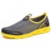Men Sport Shoes Slip-on Hiking Water Antiskid Light Hollow Out Casual In Mesh Loafers Sandals