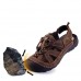 Men's Rubber Leather Soft Breathable Sandals Slippers Beach Running Sports Slippers
