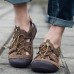 Men's Rubber Leather Soft Breathable Sandals Slippers Beach Running Sports Slippers