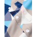 Mens Holiday Color Block Pocket Casual Shirts