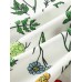 Mens Colorful Frower Leaf Print Revere Collar Short Sleeve Shirt