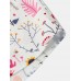 Mens Flower Print Revere Collar Short Sleeve Shirt