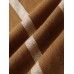 Mens Vintage Striped Pocket Stand Collar Shirts