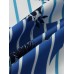 Mens Flower Print Stripe Revere Collar Short Sleeve Shirt