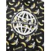 Mens Funny Banana Print Button Up Long Sleeve Thin Loungewear Home Loose Pajamas Sets