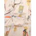 Mens Egyptian Element Print Ice Silk Thin Long Sleeve Casual Loungewear Pajamas Sets