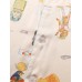 Mens Egyptian Element Print Ice Silk Thin Long Sleeve Casual Loungewear Pajamas Sets
