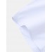 Mens Panel Stitching Pocket Button Up Lapel Short Sleeve Shirts