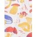 Mens Colorful Mushroom Print Thin Loose Holiday Beach Loungewear Short Sleeve Pajamas Sets