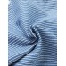 Mens Striped Leaves Print Patchwork Double Pockets Shacet Faux Twinset Shirt