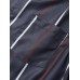 Mens Striped Curved Hem Short Sleeve Shirt With Pocket