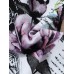 Mens Vintage Figure Letter Print Lapel Short Sleeve Shirts