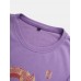 Mens Oriental Dragon Graphic Print Round Neck Pullover Cotton Sweatshirts