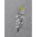 Mens Funny Gesture Chest Print Round Neck Casual Cotton Sweatshirts