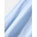 Mens Solid Color Button Up Cotton Linen Basics Long Sleeve Shirts