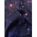 Mens Starry Sky Galaxy Print Drawstring Hoodies With Kangaroo Pocket