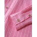 Mens Irregular Plaid Print Cotton Lapel Button Up Light Long Sleeve Shirt With Pocket