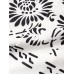 Mens Floral Landscape Print Lapel Designer Short Sleeve Shirts