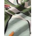Mens Plants Floral Holiday Print Lapel Short Sleeve Casual Shirts