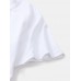 Mens Plain Smile Pattern O-Neck Short Sleeve Cotton Plus Size T-Shirt