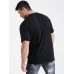 Mens Mechanical Bear Graphic Print Casual Cotton Plus Size T-Shirt