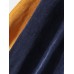 Mens Corduroy Multi Color Patchwork Lapel Casual Long Sleeve Shirts