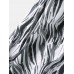 Mens Abstract Wave Print Button Up Holiday Long Sleeve Shirts With Pocket