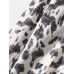 Mens All Over Print Button Up Lapel Holiday Long Sleeve Shirts