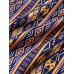 Mens Tribal Geometry Print Short Sleeve Casual Shirts