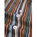 Mens Striped Print Short Sleeve Holiday Shirts