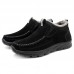 Mens Fur-Lined Winter Snow Boots Shoes Men Sport Warm Moccasins Loafers Ankle Boots Casual Sneakers