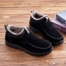Mens Fur-Lined Winter Snow Boots Shoes Men Sport Warm Moccasins Loafers Ankle Boots Casual Sneakers