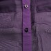 Men Mesh Sheer Shirt Casual Loose Blouse Beach UV-proof Party Club Top Outdoor Hiking