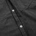 Men's Short Sleeve Button Down T-shirt Business Office Blouse Outdoor Hiking