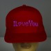 LED Baseball Hats bluetooth APP Control UV-proof Windproof Sport Cap Dance Outdoor Hiking for Adult Kids