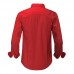 Men Shirt Luxury Slimming Casual Button-down Formal Tops Outdoor Hiking Business